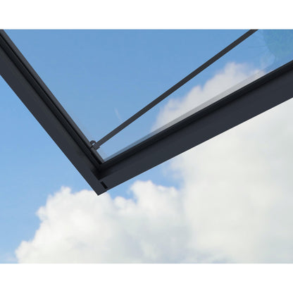 Sophia XL Canopy de porta 140x379 cm Transparente 