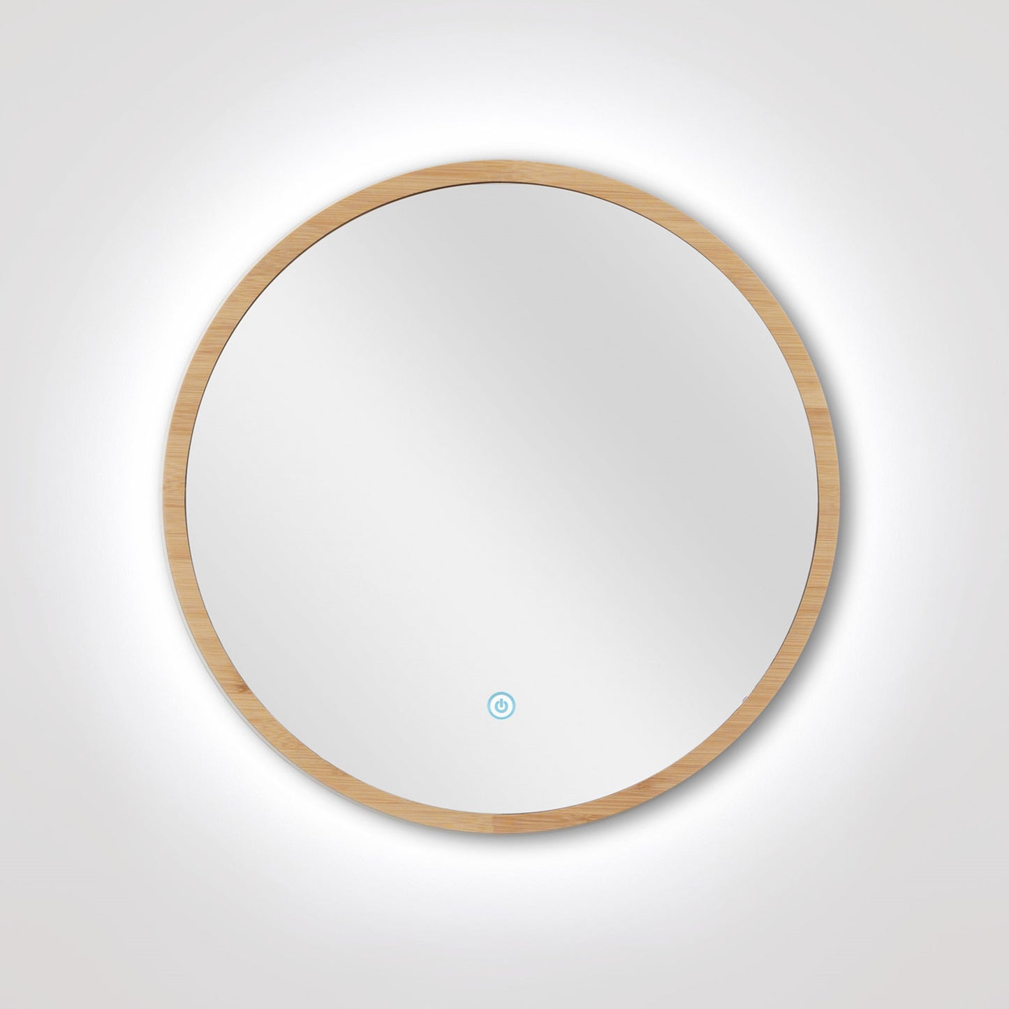 Espejo De Pared Redondo, Con Luz Led_5