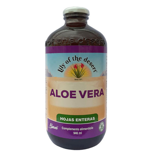 Sumo de Aloé Vera com Folhas Inteiras Lily of the Desert 946 ml