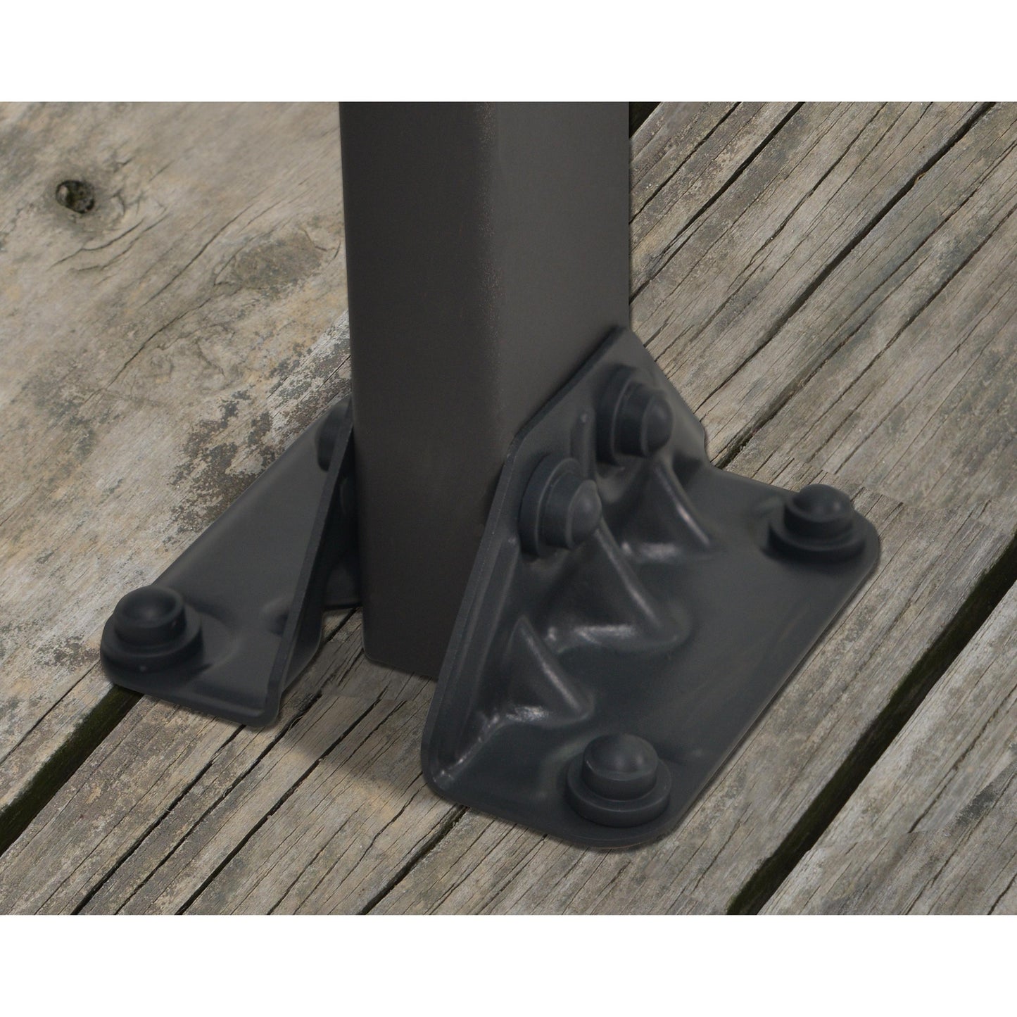 Pérgola anexa Feria 300x61 cm cinzento 