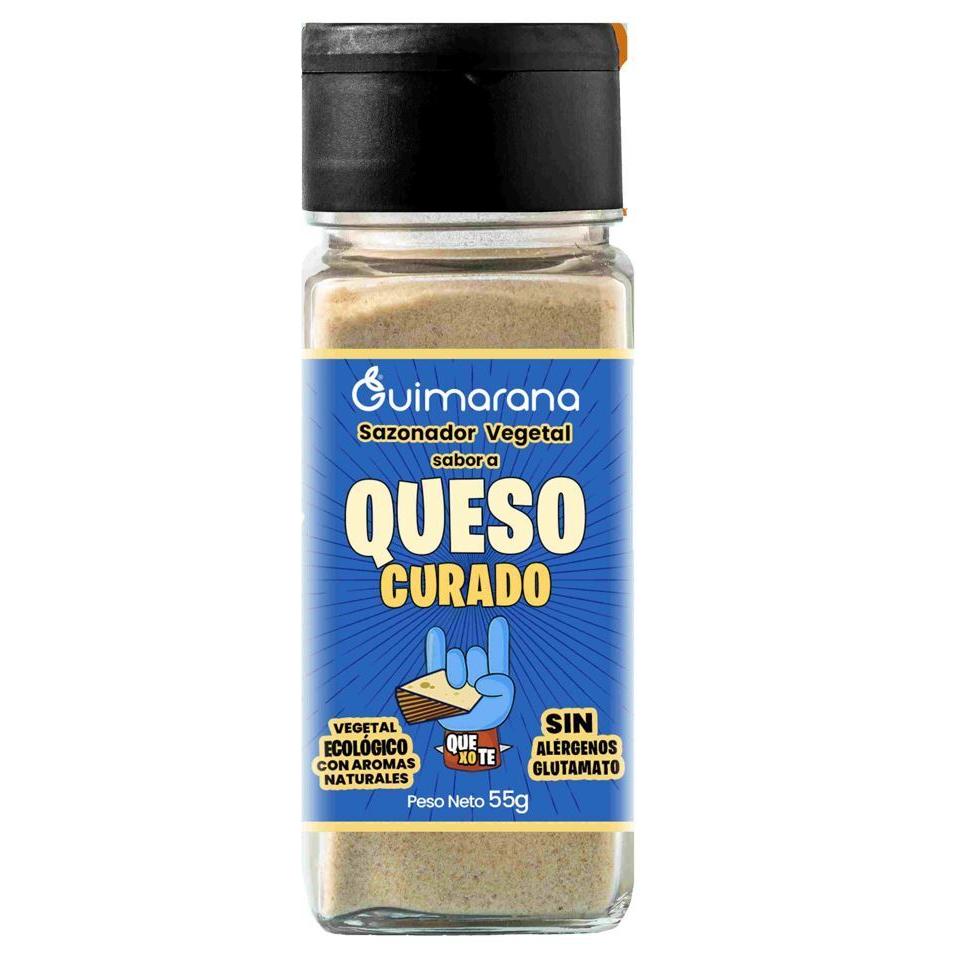Tempero vegetal sabor queijo curado Guimarana 55 g