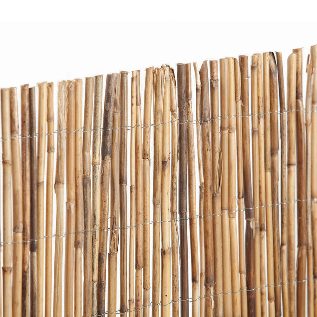 Cañizo De Bambú Entero - Natural Y Resistente 1x5 M / Multicolor_1