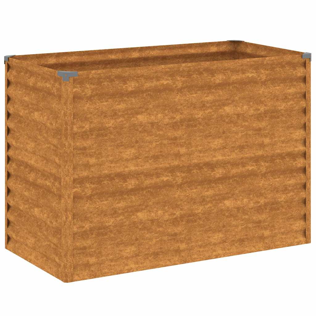 Jardinera Elevada 100x50x69 Cm Acero Corten_0