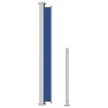 Vidaxl Toldo Lateral Retráctil Para Patio Azul 200x500 Cm_3