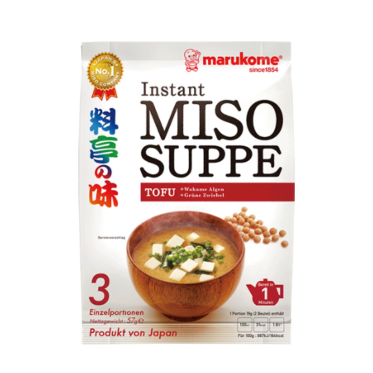 Pasta de sopa de miso Marukome 57 g