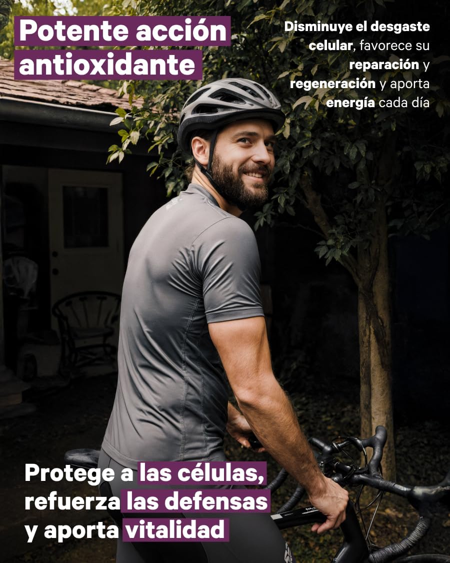 Antioxidante Resveratrol Nad Q10 Astaxantina Nutribrain 90 Cápsulas_2