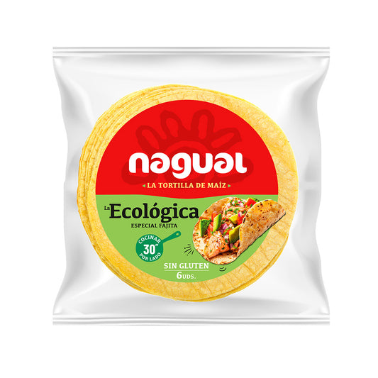 Tortilhas de Milho Bio sem Glúten Nagual 150 g