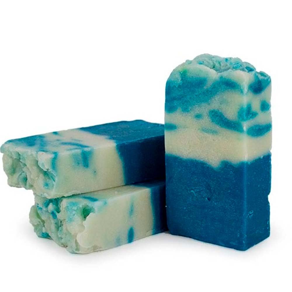 Jabón Natural Algas Marinas 90g En Bolsa Regalo De Yute. Exfoliante, Reafirmante Y Anticelulítico - Piernas Cansadas_2