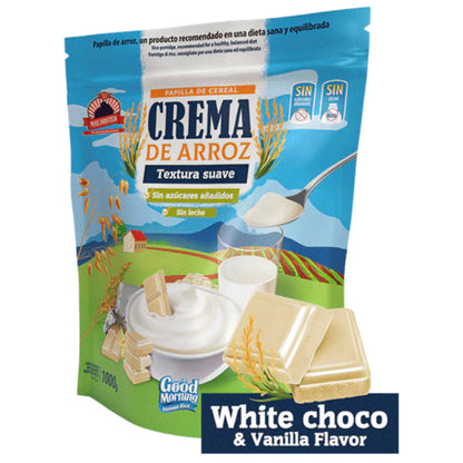 Crema De Arroz 1 Kg Chocolate Blanco - Vainilla_1