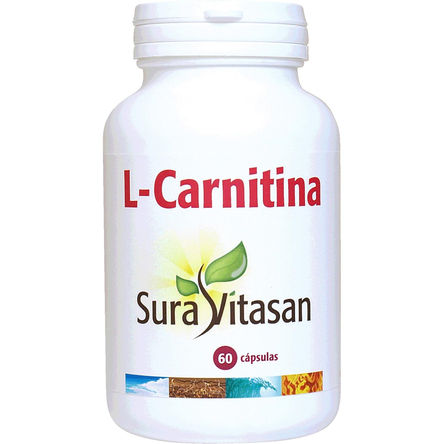 L Carnitina 500 Mg 60 Cápsulas Sura Vitasan