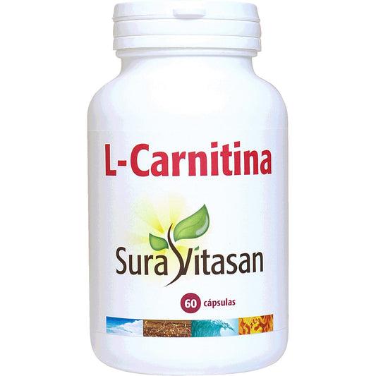 L Carnitina 500 Mg 60 Cápsulas Sura Vitasan