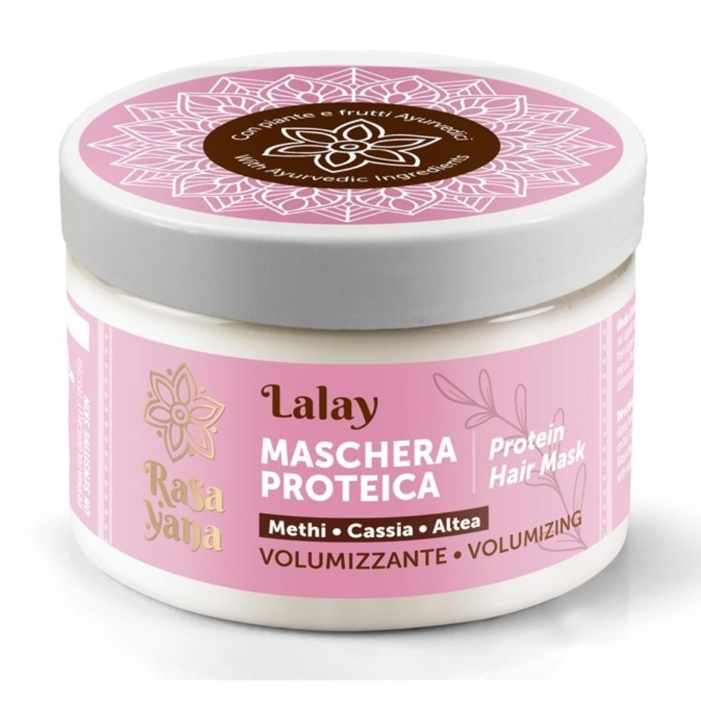 Rasayana Biocosmesi Cabello Maschera Proteica Volumizzante Lalay 150ml_0