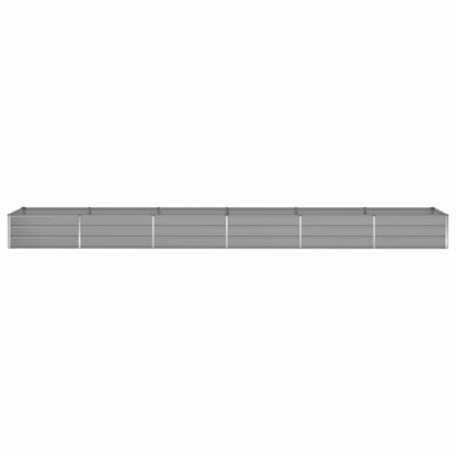 Jardinera Gris Claro 580 X 100 X 45 Cm Acero Galvanizado_4