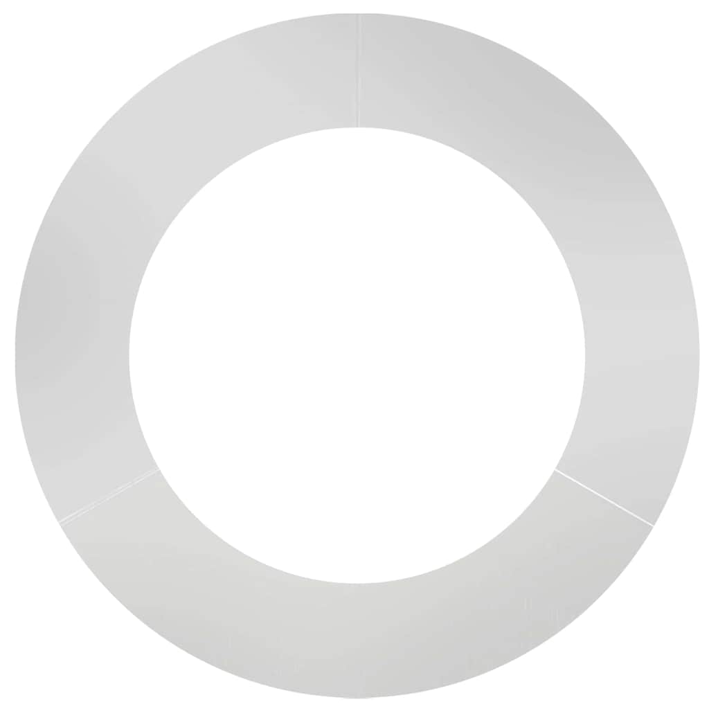Adecuado Para Anillos De Árbol Plano 5 Uds. Plateado Ø60/90 Cm_4