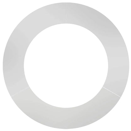 Adecuado Para Anillos De Árbol Plano 5 Uds. Plateado Ø60/90 Cm_4