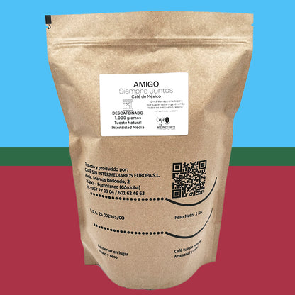 Cafe Sin Intermediarios - Amigo 1kg - Tostado Semanal|espresso|ideal Café Con Leche/solo_2