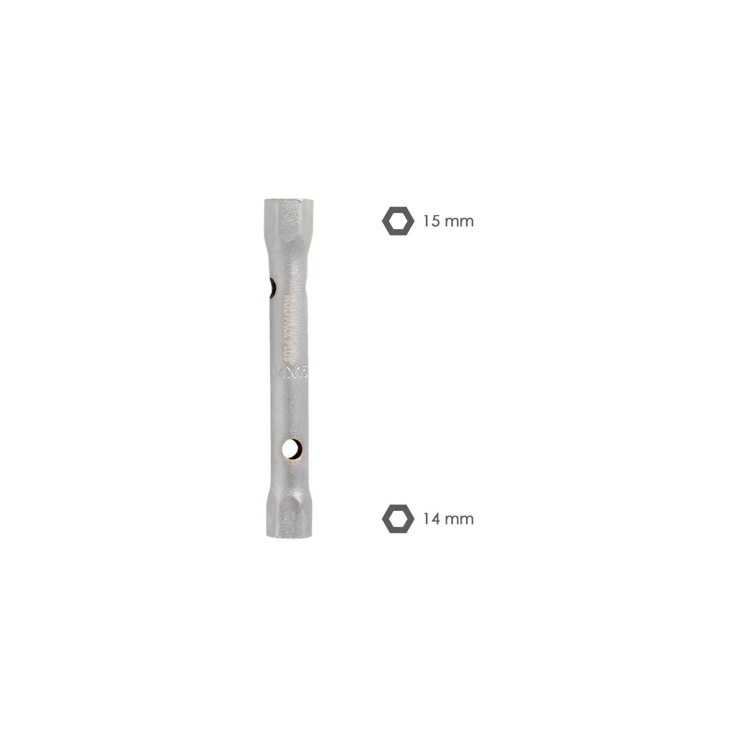 Llave Tubo Tubular 14x15 Fabricada En Acero Cromo Vanadio, Llave Grifería, Llave De Tubo Para Grifos, Llaves De Tubo Doble_1