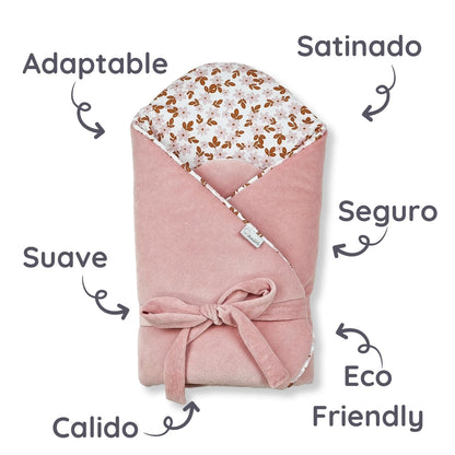 Cotton Color Saco Capazo Bebé Velour Albero Mio | Suavidad “manta Abrazo” Para Paseos Y Siestas_5
