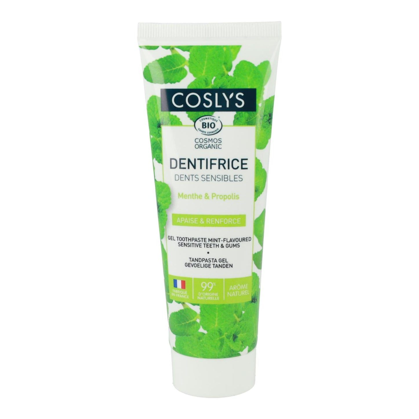 Coslys Gel Dentífrico 75 ml para Dentes e Gengivas Sensíveis