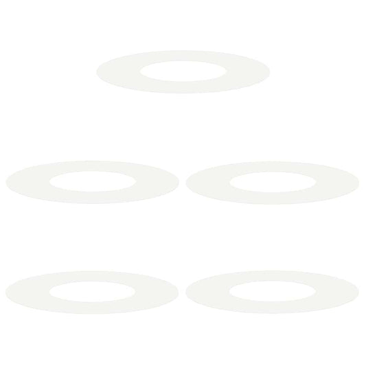 Adecuado Para Anillos De Árbol Plano 5 Pcs Ø30 / 60 Cm Acero_0