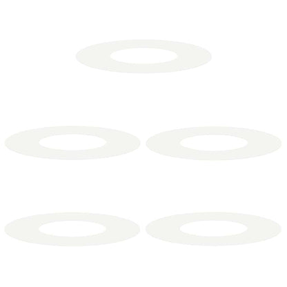 Adecuado Para Anillos De Árbol Plano 5 Uds. Ø30/60 Cm Acero_0