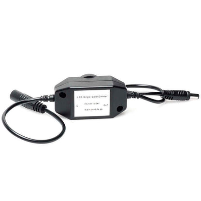 Controlador Para Tira Led Monocolor Dimmer Negro_3