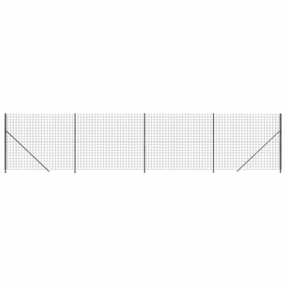 Cerca De Alambre Con Brida Gris Antracita 1,6x10 M / Vetonek_2