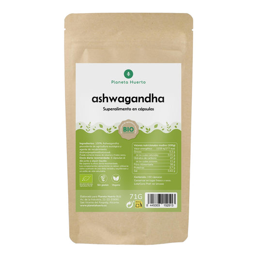 Ashwagandha BIO Planet Garden 150 cápsulas