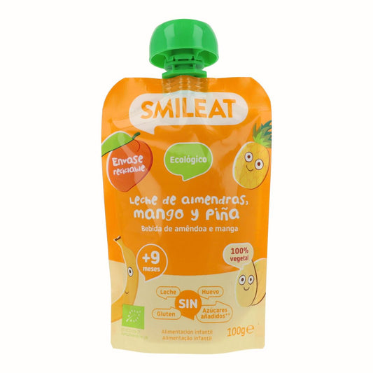 Saquetas Amêndoa, Manga e Ananás ECO Smileat, 100gr