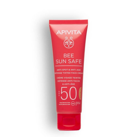 Crema Antiedad y Antimanchas SPF50 Bee Sun Safe Apivita 50 ml