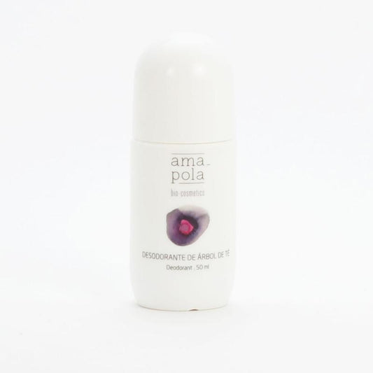 Desodorizante orgânico Tea Tree da Amapola Biocosmetics 50 ml
