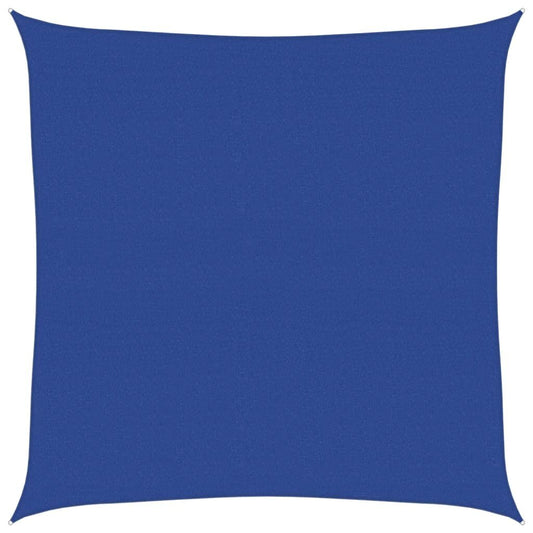 Vidaxl Toldo De Vela Cuadrado Hdpe Azul 160 G/m² 6x6 M_0