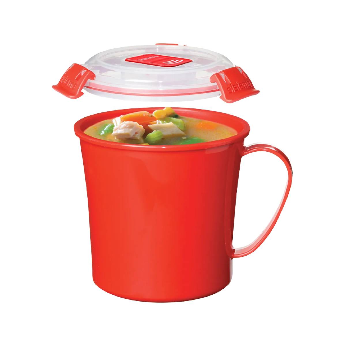 Caneca hermética média para micro-ondas 656 ml