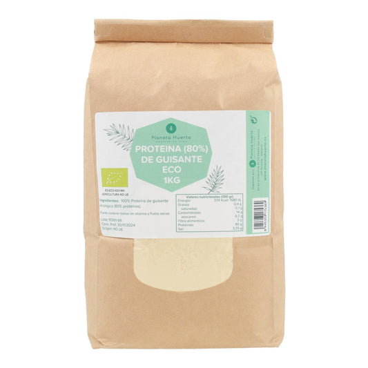 Proteína de Ervilha 80% ECO Planeta Huerto 1 kg