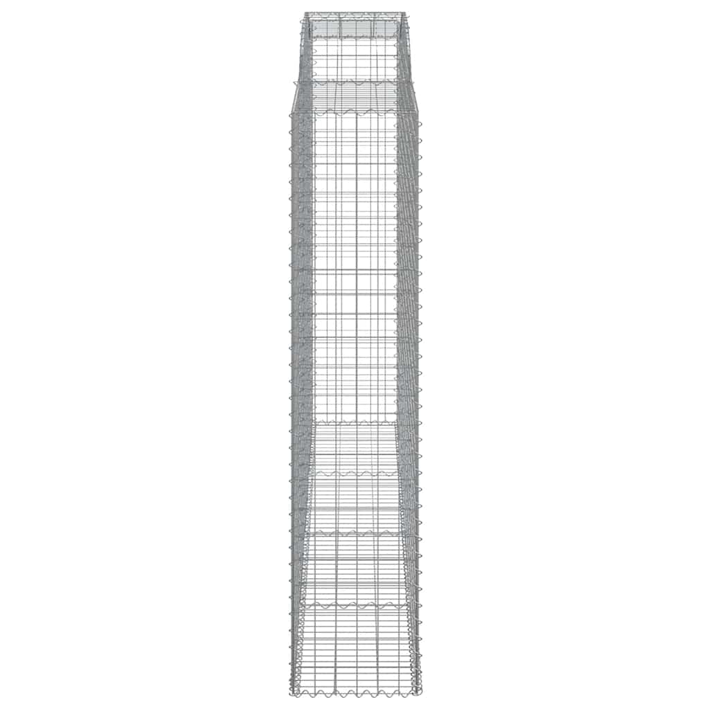 Cestas De Gaviones 4 Uds Forma De Arco Hierro 300x50x220/240 Cm_4