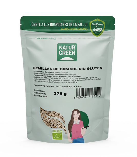 Sementes de Girassol Biológicas Naturgreen 225 g