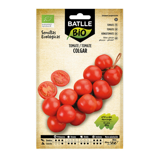 Sementes de tomate biológico Batlle Hanging Selection Domingo