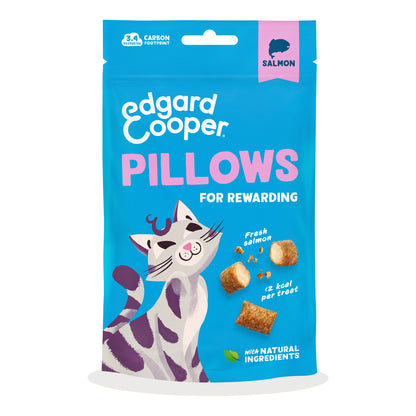 Salmon Bites Petiscos Naturais para Gatos Edgard Cooper 60g