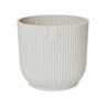 Vaso de flores redondo dobrável Vibes branco sedoso Elho 25 cm