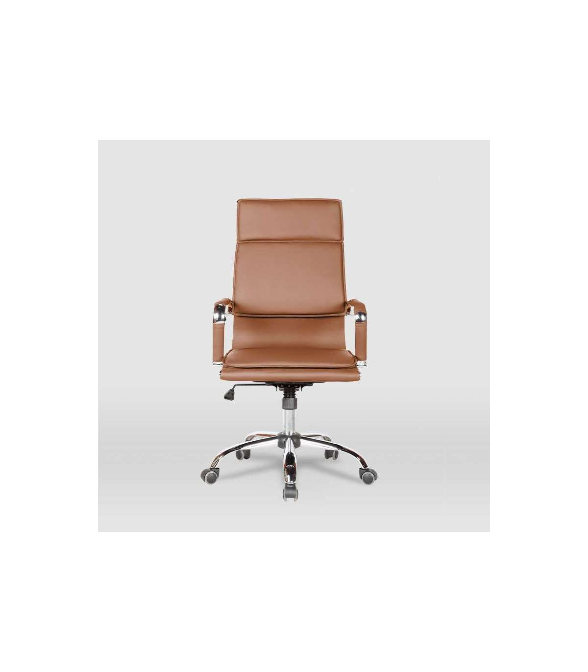 Silla De Oficina Jana En Marron. Alto: 106-114. Ancho: 55. Fondo: 65._4