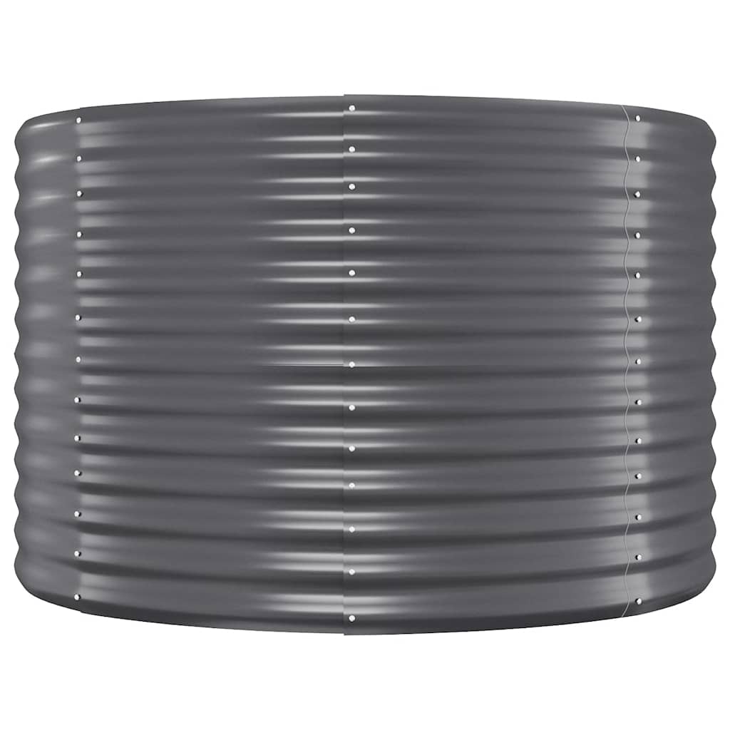 Jardinera Arriate Acero Galvanizado Antracita 175x100x68cm_3