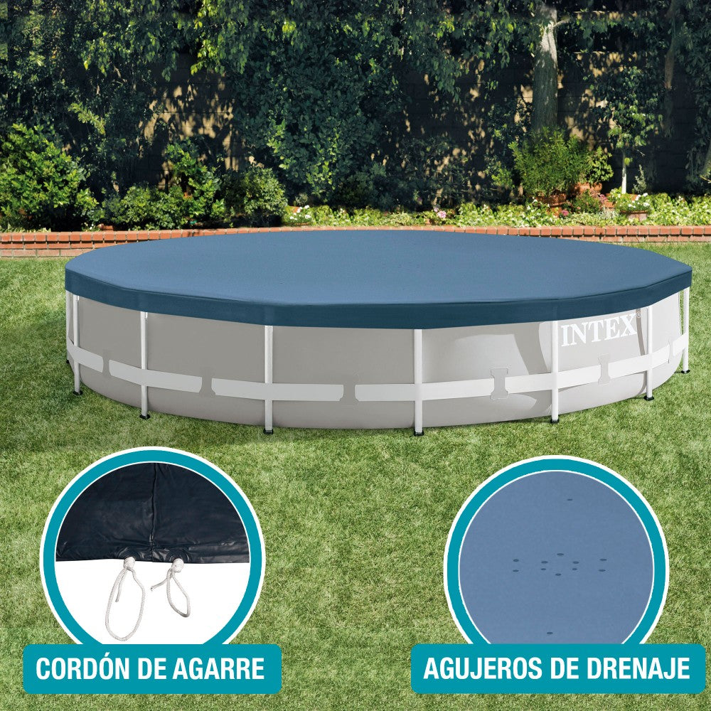 Cobertor Intex Piscina Metálica Metal & Prisma Frame 457 Cm_4