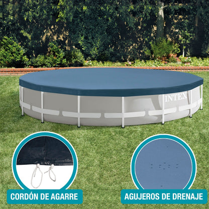 Cobertor Para Piscinas Desmontables Intex Metal Y Prism Frame 305 Cm_4