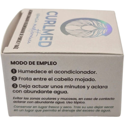Curlmed Acondicionador Sólido Regenerador Puntas Y Raíz Té Matcha 80g_1