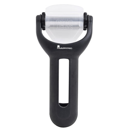 Pelador Multiple En Acero Inoxidable Foodies Color Negro Masterpro._0