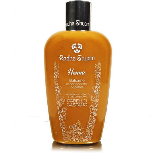 Bálsamo de hena castanho 400 cc
