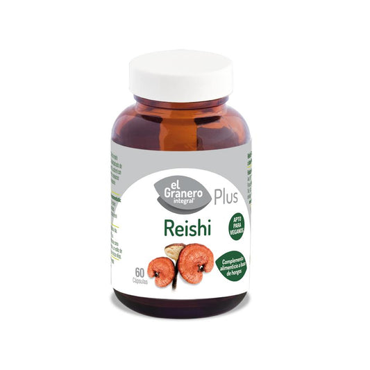 El Granero Reishi 60 cápsulas, 530mg