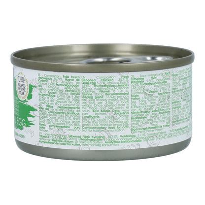 Kit Cat Canned Gravy - Frango e Ovo de Codorniz 70g Ração húmida para gatos com molho