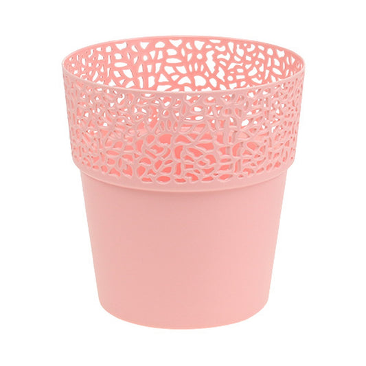 Maceta De Plastico Tree En Color Melocoton 12 (largo) X 12 (ancho) X 12,2 (alto) Cm_0