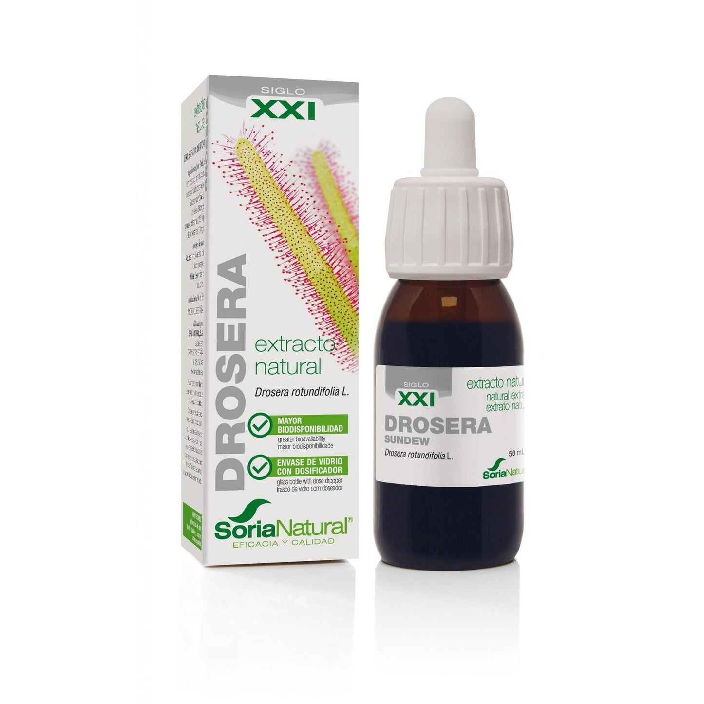 Extrato Natural de Drosera Soria, 50 ml